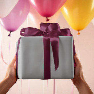 Papel De Presente Eterno - Papel de moldagem de Cinza prateada