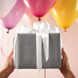 Papel De Presente Eterno - Papel de ondulação de Cinza média