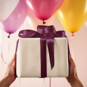 Papel De Presente Eterno - Papel Elegante de moldagem de Creme