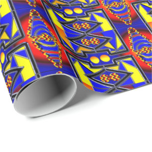 Papel De Presente Étnica