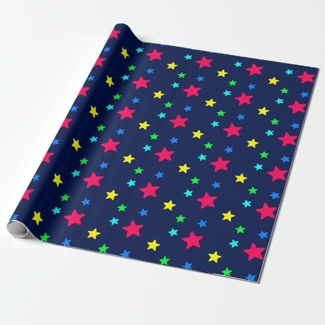 Papel De Presente Étoiles (Desenrolado)