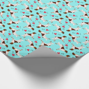 Papel De Presente Eu adoro o meu pequeno papel de moldagem de Munste