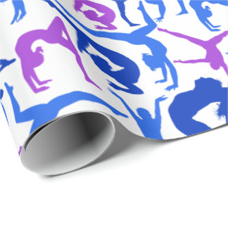 Papel De Presente EU AMO a ginástica