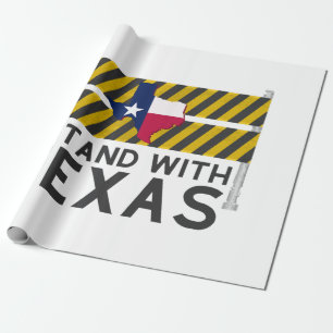 Papel De Presente Eu Fico Com O Texas