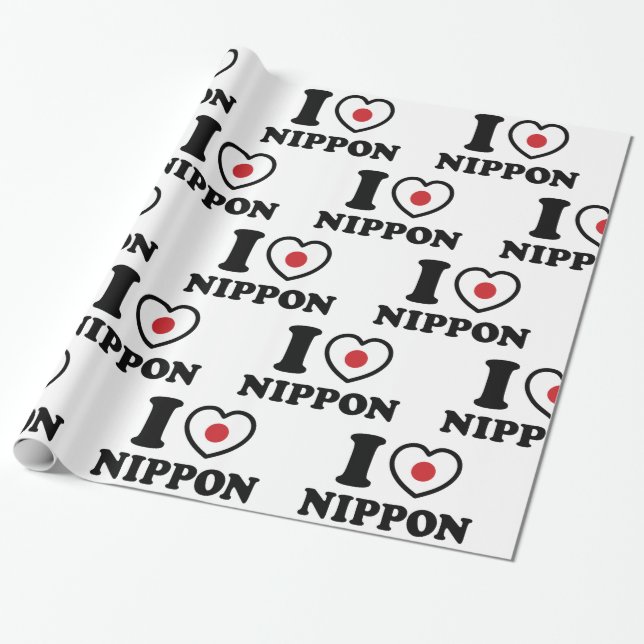 PAPEL DE PRESENTE EU HEARI [AMOR] NIPPON (Desenrolado)