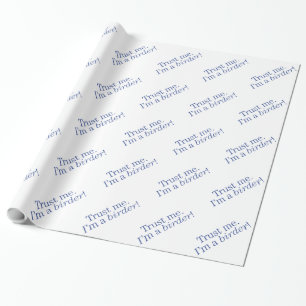Papel De Presente Eu sou um Birder