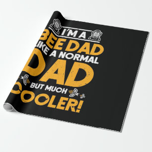 Papel De Presente Eu Sou Um Pai De Abelhas