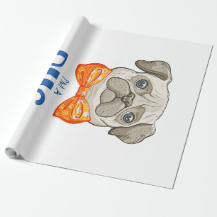 Papel De Presente Eu Sou Um Presente De Pug Engraçado, Um Presente
