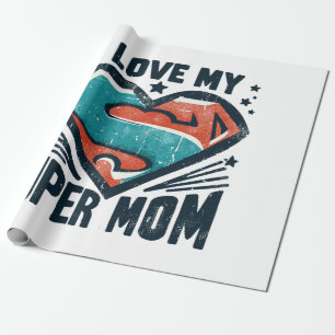 Papel De Presente Eu Te Amo Mãe