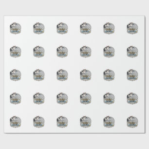 Papel De Presente Eu Trabalho Duro Para Que Meu Gato Tenha Uma Vida 