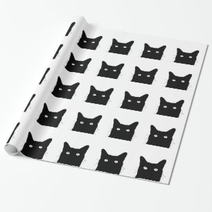 Papel De Presente Eu ver o gato clicar para selecionar sua decoração