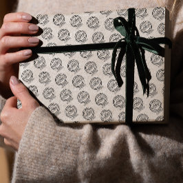 Papel De Presente Evento corporativo com marca Seu logotipo aqui, co