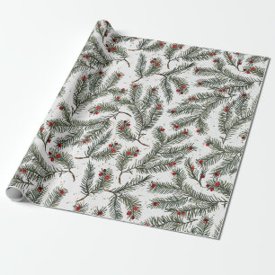 Papel De Presente Evergreen Elegance