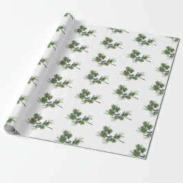 Papel De Presente Evergreen Nest Christmas Wrappaper