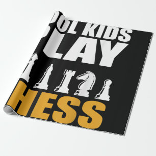 Papel De Presente Excelente Chess Kids Chess Piece Girls