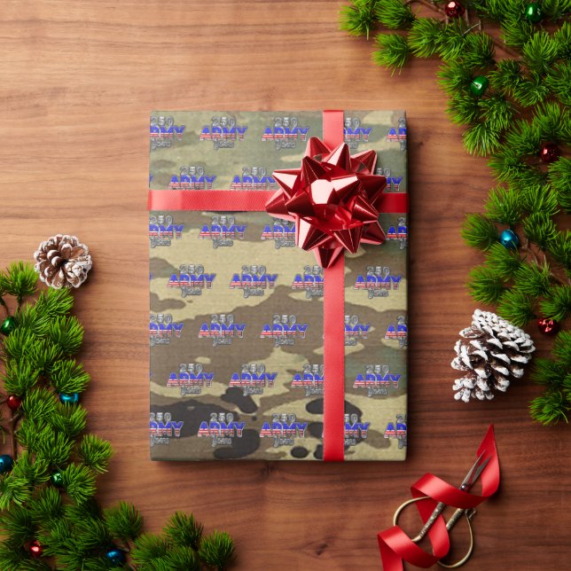 PAPEL DE PRESENTE EXÉRCITO 250 ANOS (Presente de Natal)