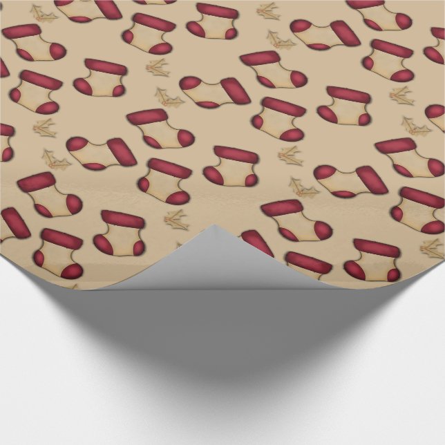 Papel De Presente Existências de Natal (Ponta)