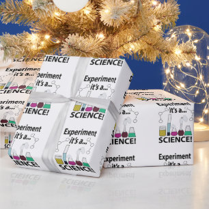 Papel De Presente Experiência Científica É uma Ciência