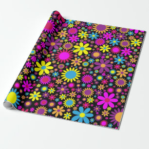 Papel De Presente Explosão Floral
