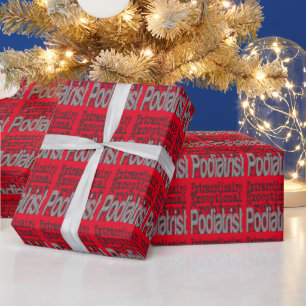 Papel De Presente Extraordinário de podiatra