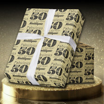 Fabuloso 50º aniversário Dourado