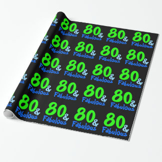Papel De Presente Fabuloso aniversário tropical