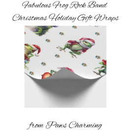 Papel De Presente Fabuloso feriado de Natal na Banda de Rock em Bran