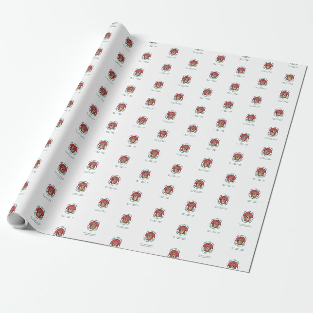 Papel De Presente Faça um dezembro para lembrar (Desenrolado)