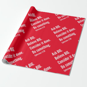 Papel De Presente Faça um grande texto branco de animação inspiracio