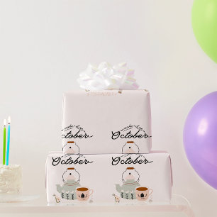 Papel De Presente Faça Um Outubro Para Lembrar