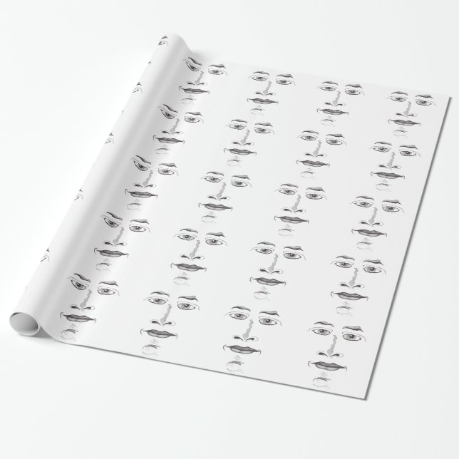 Papel De Presente Face Suave (Desenrolado)