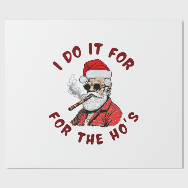 Papel De Presente Faço isso pelos vossos. (Aberto)