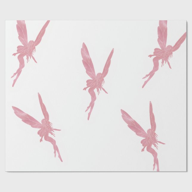 Papel De Presente Fada 🧚‍♀️  (Aberto)