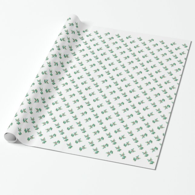 Papel De Presente Fada de Natal Fofa (Desenrolado)