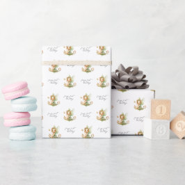 Papel De Presente Fada Fada Cura Primeiro Aniversário