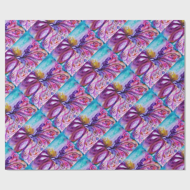 PAPEL DE PRESENTE FADA FLORAL CAPRICHOSA FOFINHA EM ROSA,BRILHOS DOU (Aberto)