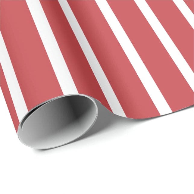 Papel De Presente Faixa de Cor de Natal (Ponta do rolo)