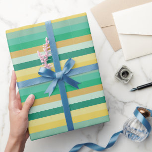 Papel De Presente Faixa de cores claras