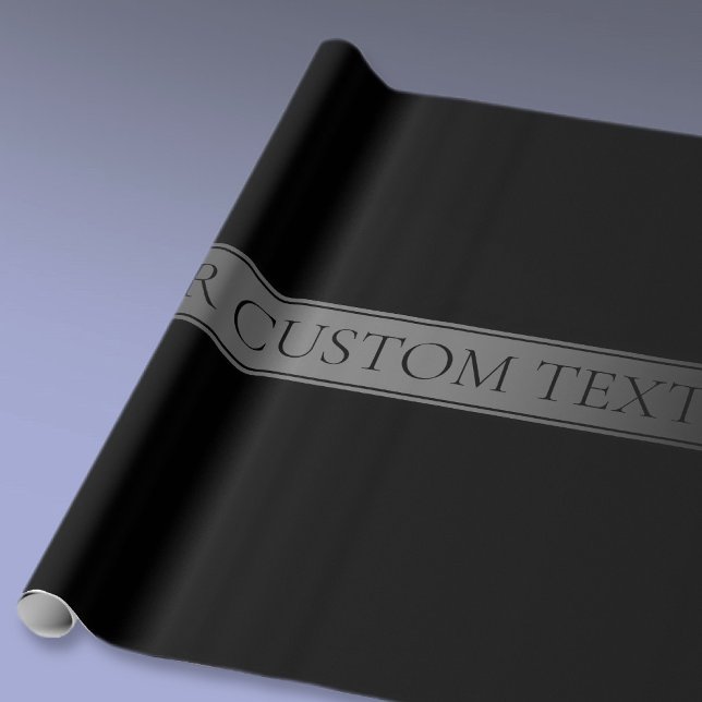 Papel De Presente Faixa de Gradiente Elegante Simples e Editável (Criador carregado)