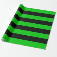 Faixas de Awning Pretas e Verde