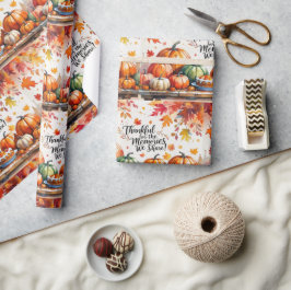 Papel De Presente Fall amizade