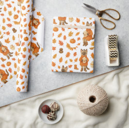 Papel De Presente Fall amizade