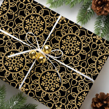 Falso Dourado Falso Falso Floco de Neve de Natal e