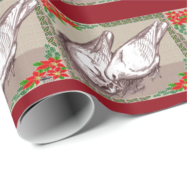 Papel De Presente Família Natal (Ponta do rolo)