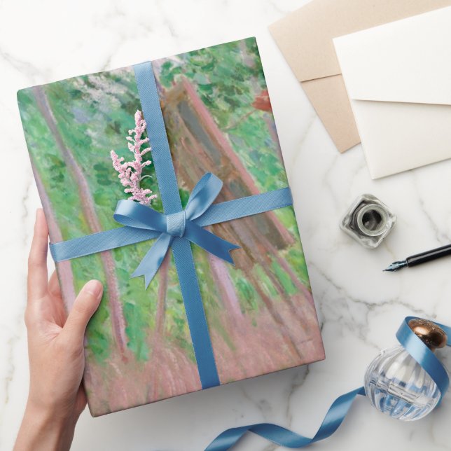 Papel De Presente Famoso papel de moldagem de pintura Claude Monet (Presentear)