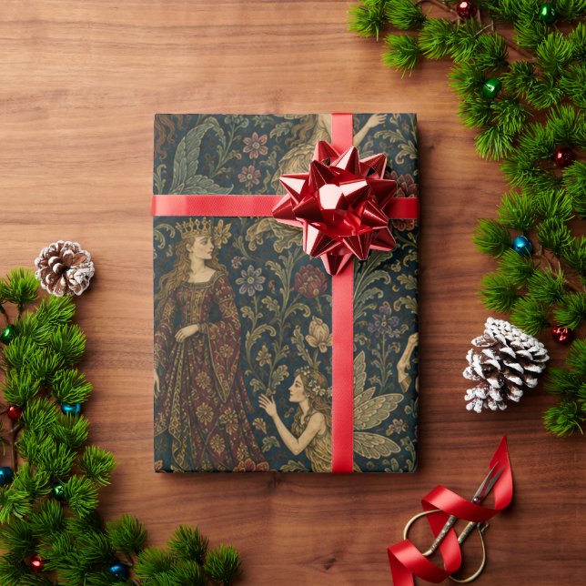 Papel De Presente Fantasia Acadêmica Feminina  (Presente de Natal)