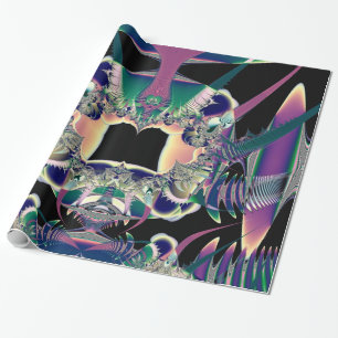 Papel De Presente Fantasia Sombria