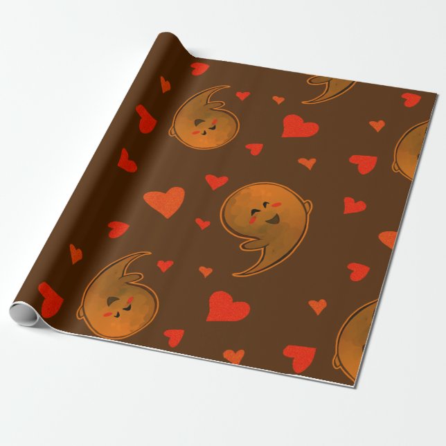 PAPEL DE PRESENTE FANTASMA (Desenrolado)