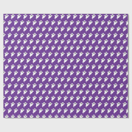 Papel De Presente Fantasma de Halloween