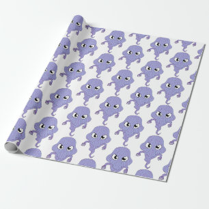 Papel De Presente Fantasma do estilo Chibi